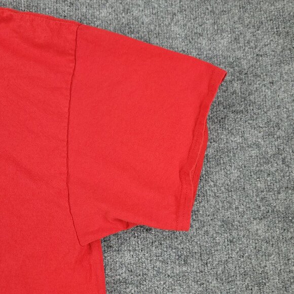 Anaheim Angels Shirt Men 2XL Red MLB Baseball Logo Crew Neck Short Sleeve Adult - Picture 4 of 13